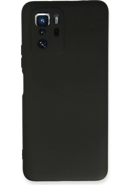 Xiaomi Poco X3 Gt Kılıf Nano Içi Kadife Silikon - Siyah