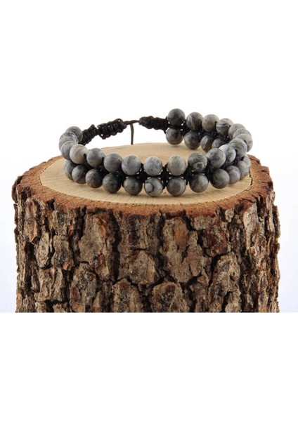 Doğal Gri Jasper Taşlı 6mm Bileklik, Şık ve Enerjik Tasarım. fiyatları