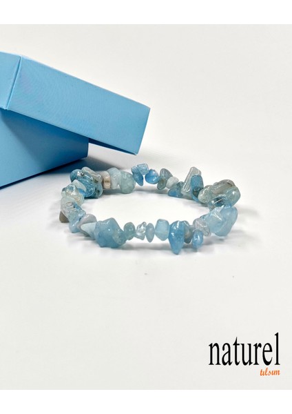 Turkuaz Doğal Taş Unisex Bileklik, Şık ve Hafif Takı fırsatları