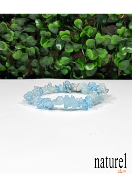 Turkuaz Doğal Taş Unisex Bileklik, Şık ve Hafif Takı indirimleri