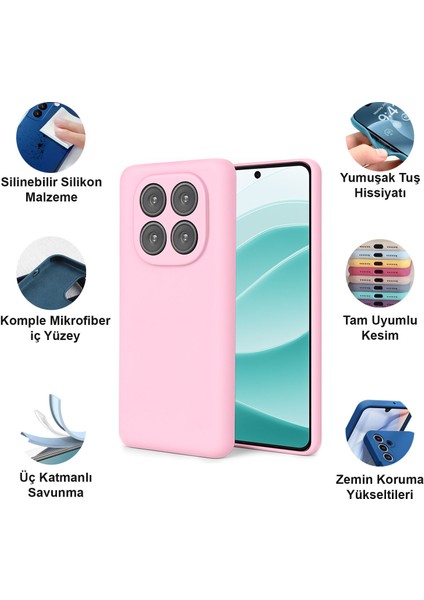 Xiaomi Redmi Note 14 Pro 4g Kılıf Lansman Premium Silinebilir Silikon fiyatları