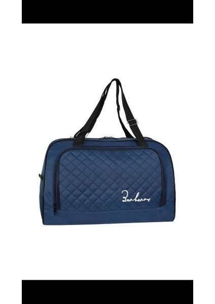 Askılıklı Spor El Valizi Orta Boy Su Geçirmez El Çantası Mavi