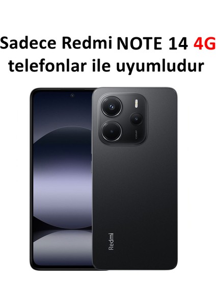 Xiaomi Redmi Note 14 4g Kılıf Lansman Premium Silinebilir Silikon fırsatları