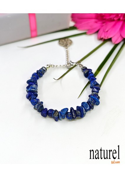 Lapis Lazuli Kırık Doğal Taş Kadın Bileklik, Şık ve Doğal Tasarım fiyatları