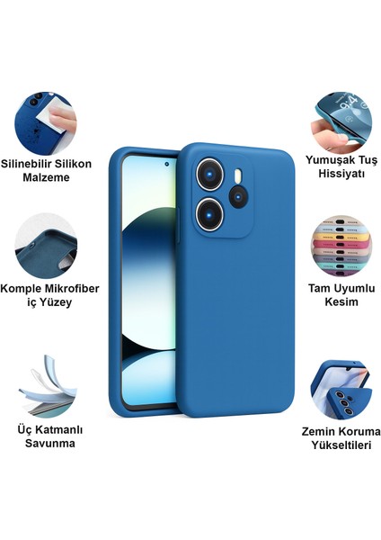 Xiaomi Redmi Note 14 4g Kılıf Lansman Premium Silinebilir Silikon fiyatları