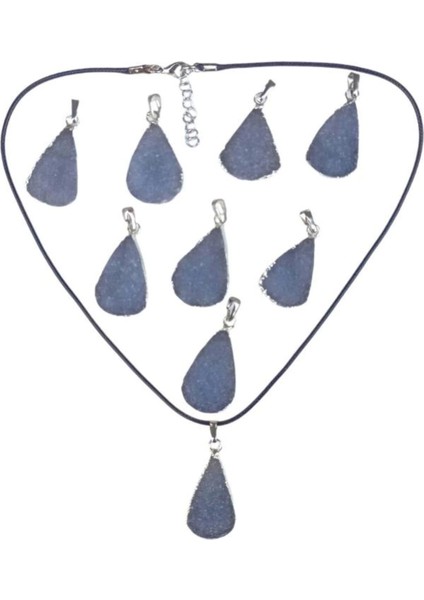 Renkli Doğal Taş Kolye, Şık ve Zarif Takı, Özgün Tasarım, El Yapımı, Zarif Aksesuar modelleri