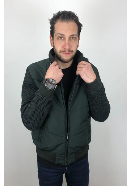 Marcomuratti Fistan Store Erkek Bordo Hakim Yaka Spor Kesim Normal Kalıp Kolları Çelik Örgü Kışlık Mont fiyatları