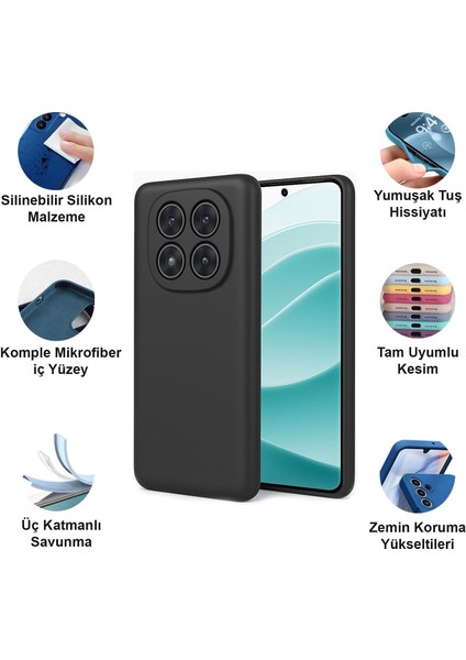 Xiaomi Redmi Note 14 Pro 4g Kılıf Lansman Premium Silinebilir Silikon fiyatları