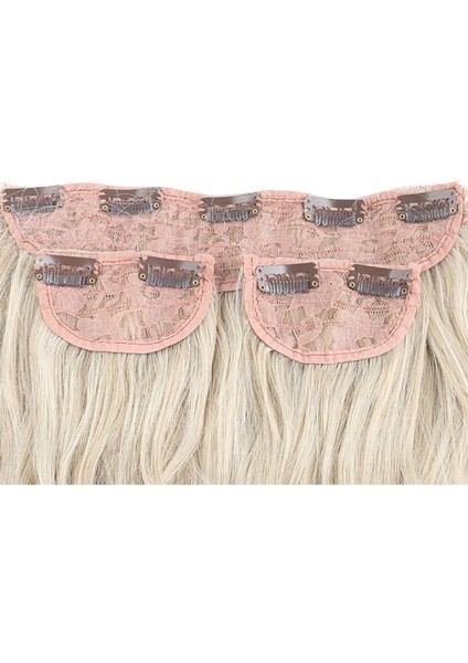 Fiber Sentetik Dalgalı Yarım Ay + 2 Yan Çıt Çıt - Balköpüğü Platin Röfleli modelleri