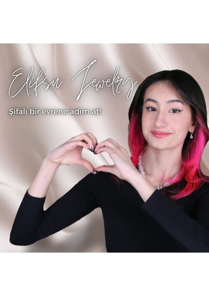 Beyaz Kristal Kuvars Kalp Uçlu Doğal Taş Kolye modelleri