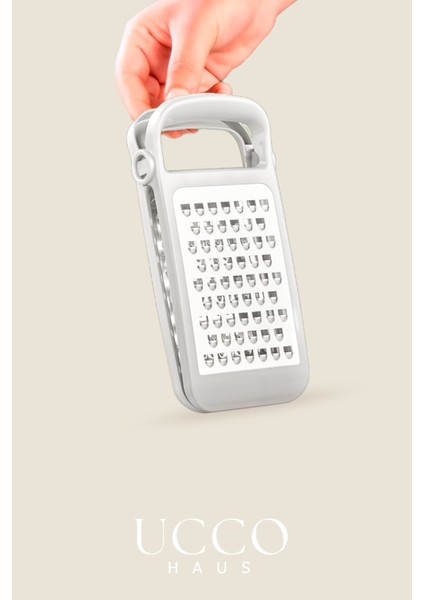 Katlanır Ayaklı Beyaz Rende Çift Yüzlü Paslanmaz Çelik Güvenli Kullanım Pratik Mutfak Rendesi fırsatları