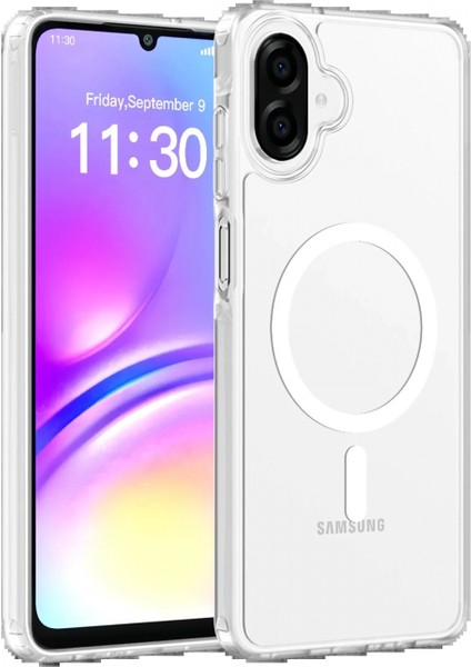 Samsung Galaxy A07 Jota Magsafe Kapak - Şeffaf