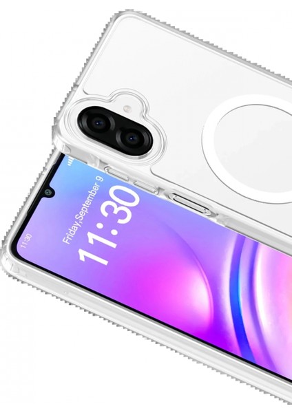 Samsung Galaxy A07 Jota Magsafe Kapak - Şeffaf modelleri