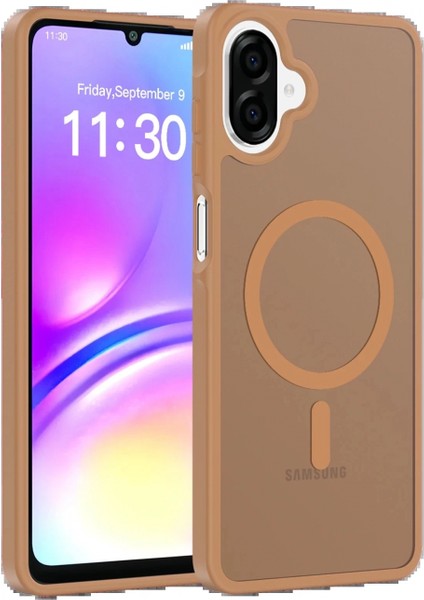 Samsung Galaxy A07 Jota Magsafe Kapak - Çöl Titanyum