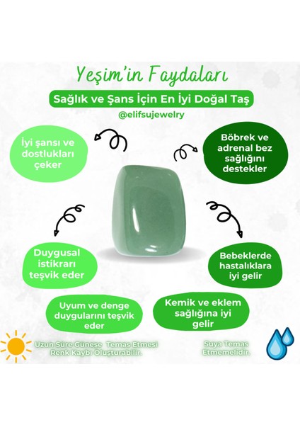 Yeşil Doğal Taşlı Çiçek Desenli Bileklik, Şık ve Zarif Takı Seçeneği fiyatları