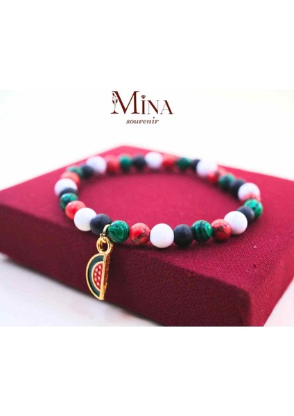 Izlemesi Kolay, Doğal Taşlı Şık Kırmızı Bileklik Çeşitleri