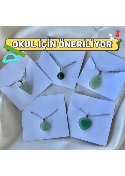 Yeşim Taşlı Doğal Kolye, Şifa ve Huzur Veren Takı