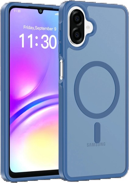 Samsung Galaxy A07 Jota Magsafe Kapak - Lacivert