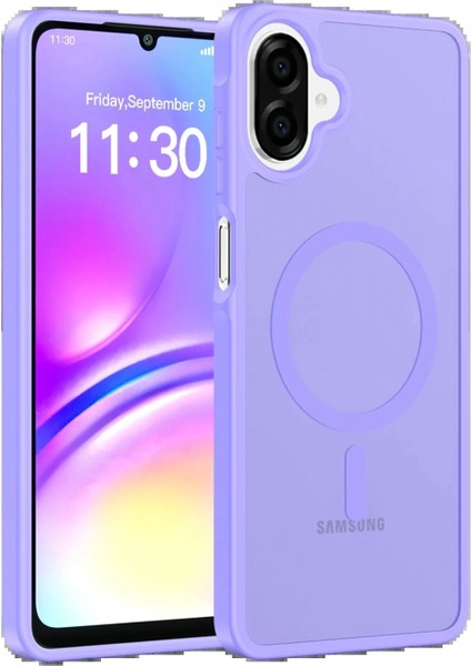 Samsung Galaxy A07 Jota Magsafe Kapak - Lila