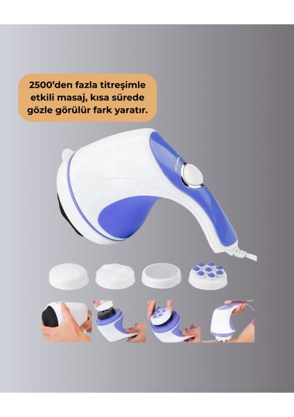 Tüm Vücut Için Profesyonel Masaj Cihazı, Rahatlatıcı ve Güçlü Akışlı Masaj Deneyimi fırsatları