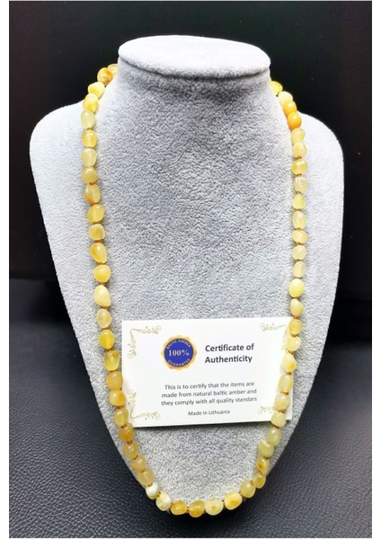 Kehribar Damla Kolye, Orijinal ve Sertifikalı, Şık ve Zarif Tasarım, Kadın ve Erkek Için fiyatları