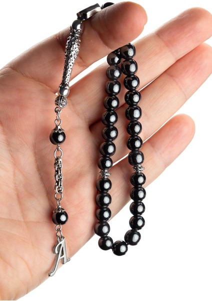 Hematit Taşlı Erkek Hediyeli Püsküllü Tespih fiyatları