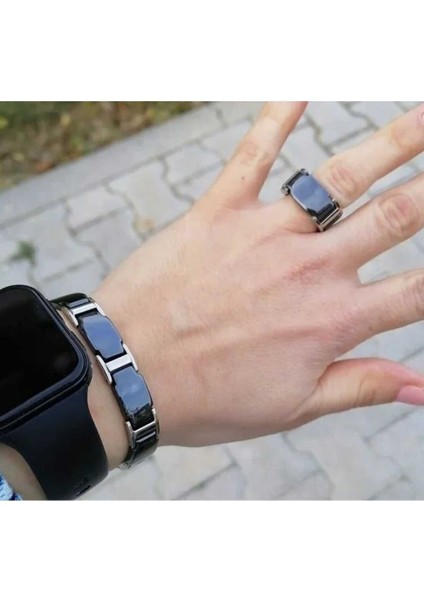 Doğal Enerji Bilekliği - Siyah, Şık ve Enerjik Tasarım indirimleri