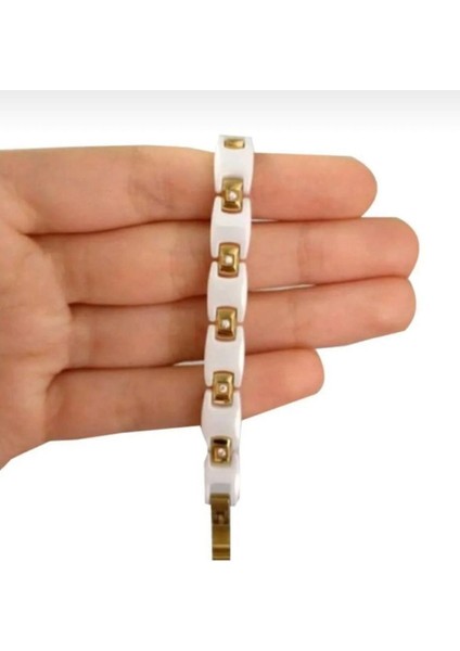 Büyülü Beyaz Enerji Bilekliği, Takı ve Şıklık Için Şık Tasarım modelleri