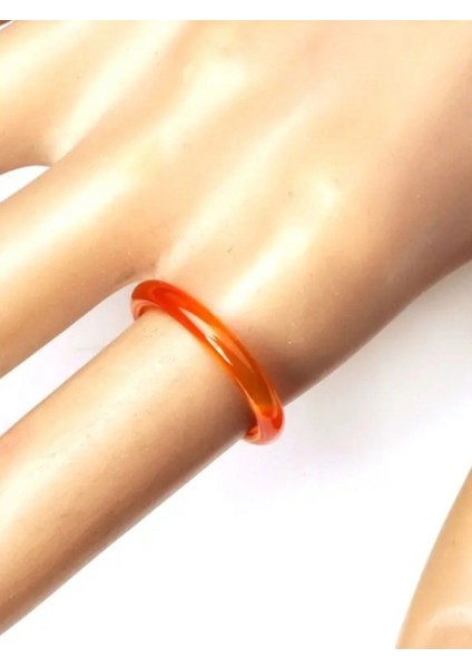 Doğal Taş Alyans Ince Yüzük, Sertifikalı, Şık ve Zarif Aksesuar. indirimleri