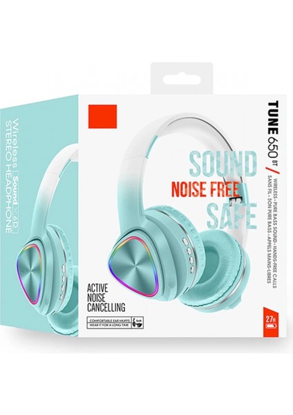 Tune 650 Bt Rgb Kablosuz Kafaüstü Kulaklık - Yeşil modelleri