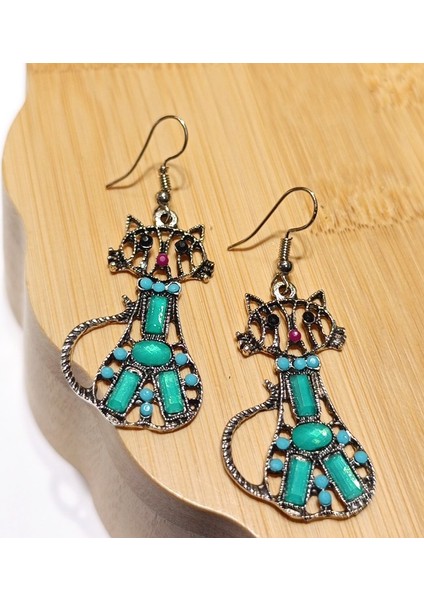 Lüks Renkli Figürlü Otantik Küpe fiyatları