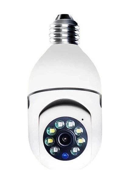 Wifi 360 Panoramik Ampul Kamera Gece Görüş Ses Akıllı Hareket Algılayıcı fırsatları