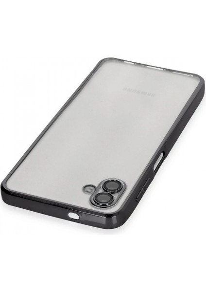 Samsung Galaxy A04 Kılıf Lensli Silikon - Siyah modelleri