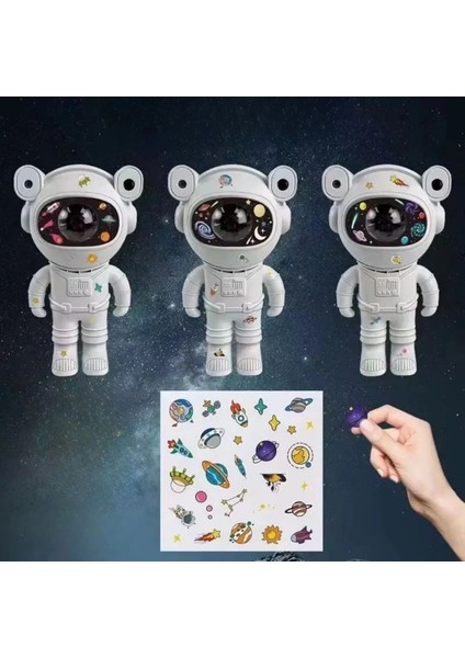 Stickerlı ,kumandalı Astronot Model Gece Lambası fiyatları