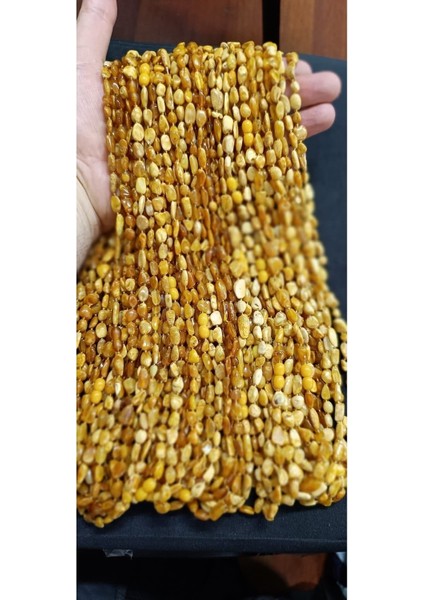 Doğal Kehribar Damla Kolye, 60 Cm, Sağlık ve Şifa Için Güvenilir Seçenek