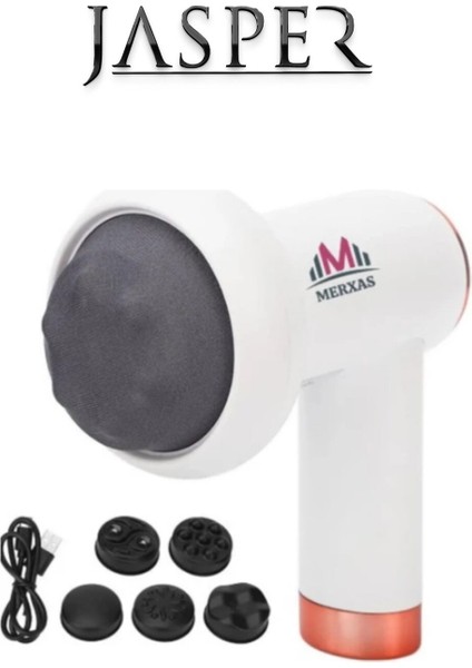 Şarjlı Masaj Aleti, Rahatlatıcı ve Taşınabilir, Güçlü ve Elde Kolay Kullanım