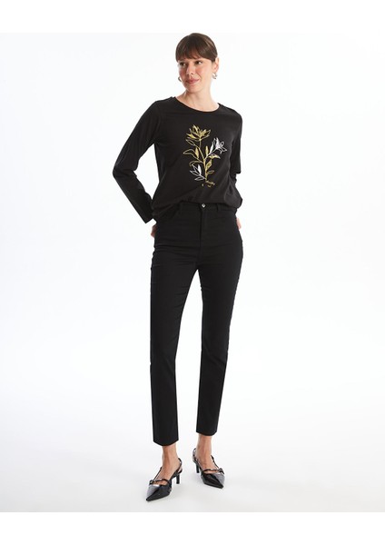 Yeni Sezon Straight Fit Kadın Jean Pantolon