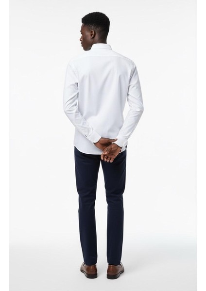 Erkek Slim Fit Pamuk Gömlek modelleri