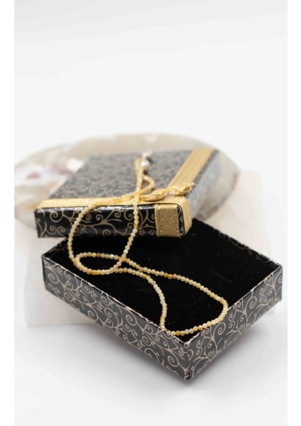 Sitrin Taşı Ince Doğal Taş Kolye 2mm, Şık ve Parlak Tasarım, Enerji Dolu Aksesuar