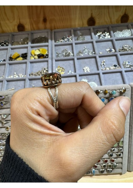 Doğal Zultanit Taşlı Zarif Yüzük, Şıklığın ve Doğallığın Buluşması fiyatları