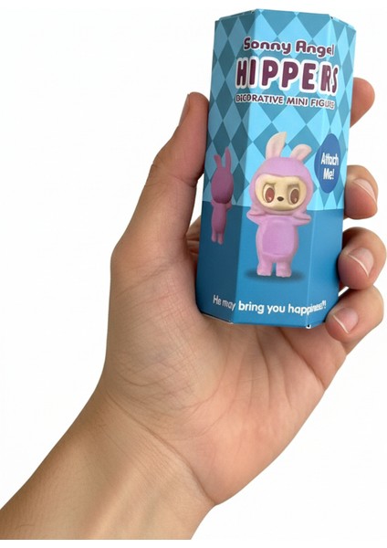 Sonny Angel Hippers Kılıf Süsü Yapışkanlı (Rastgele 1 Model Gönderilir) Sevimli Figür Blind Kutu