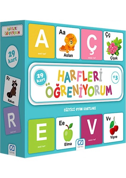 Bfs Harfleri Öğreniyorum Eğitici Set