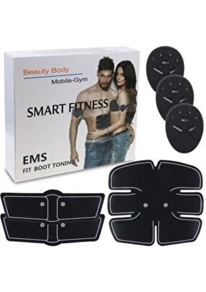 6 Bölge Kas Geliştirici Masaj Aleti, Karın Kası Için 6 Parça Set modelleri