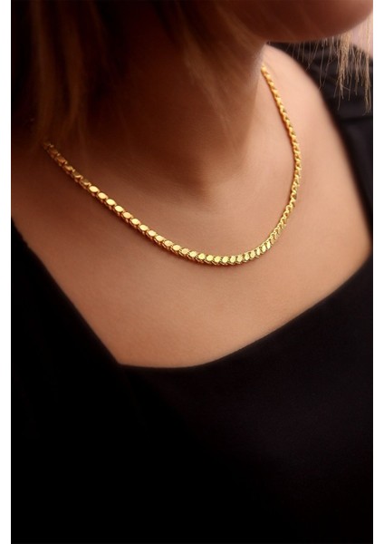 Parlak Pullu Arpa Zincir 60 cm Şık ve Zarif Takı Aksesuarı fiyatları