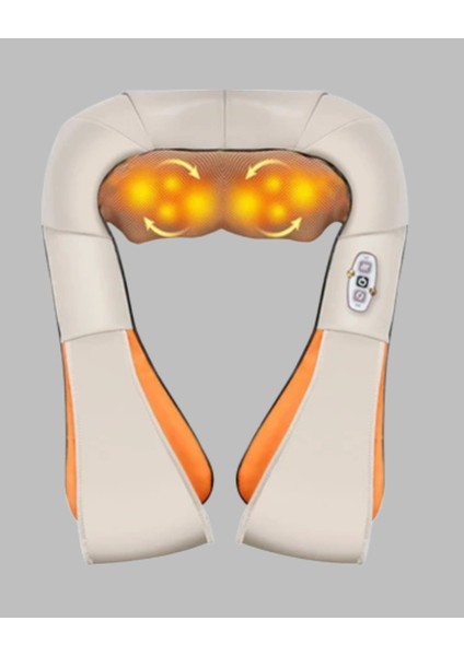 Isıtmalı Ovmalı Boyun, Omuz ve Vücut Masaj Cihazı Rahatlatıcı Keyifli Anlar indirimleri