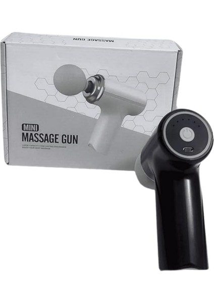 Mini Tam Vücut Masaj Tabancası, Boyun, Omuzlar, Sırt, Siyah modelleri