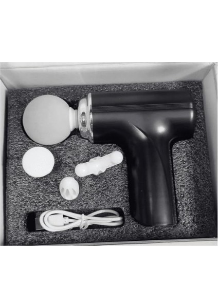 Mini Tam Vücut Masaj Tabancası, Boyun, Omuzlar, Sırt, Siyah fırsatları