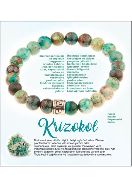 Renkli Doğal Taş Bileklik, 8mm, Şık ve Enerjik Takı Seçeneği