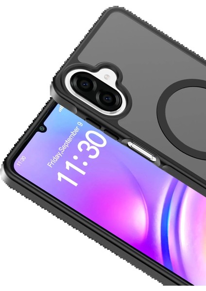 Bfs Samsung Galaxy A07 Jota Magsafe Kapak - Siyah modelleri