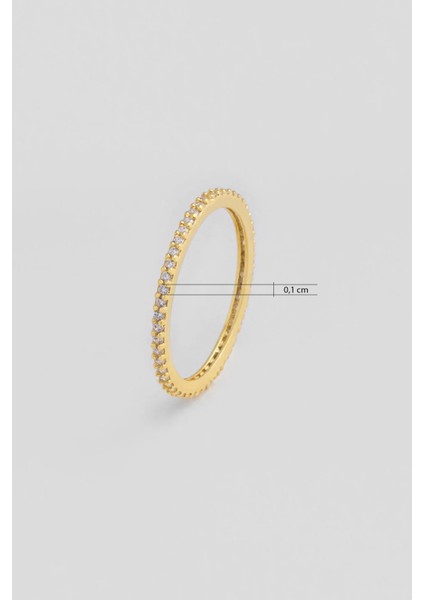 Beyaz Taşlı 18 Ayar Sarı Altın Kaplama Gümüş Tamtur Yüzük modelleri